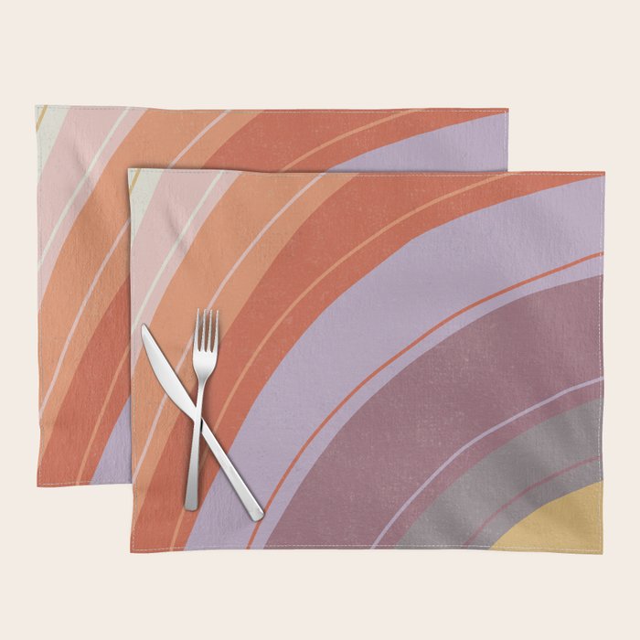 Gigiâs Rainbow Placemat Gallery Image 1