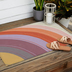 Gigiâs Rainbow Outdoor Rug Gallery Image 2