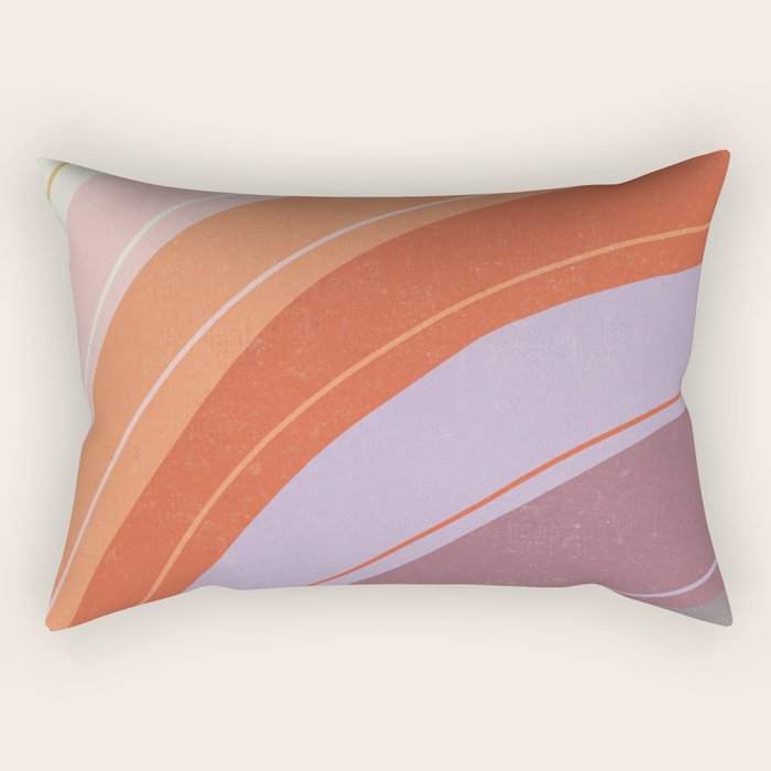 Gigiâs Rainbow Rectangular Pillow Gallery Image 2