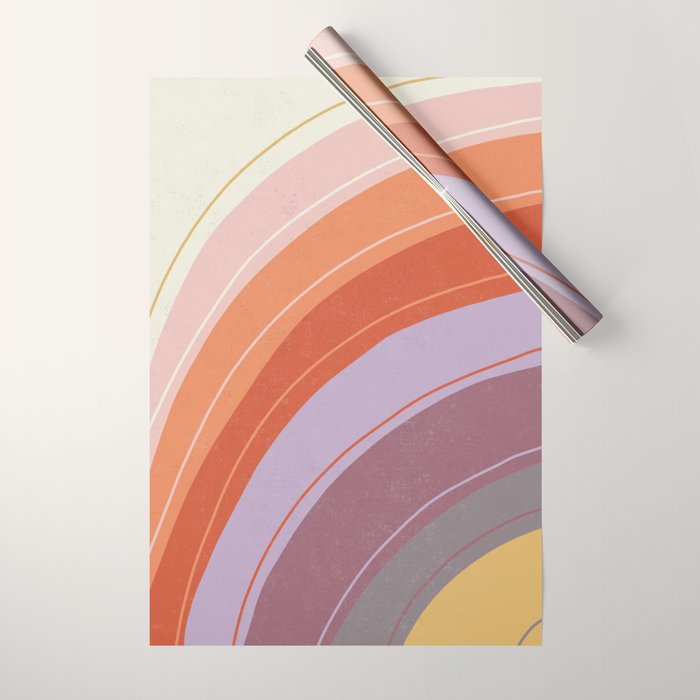 Gigiâs Rainbow Wrapping Paper Gallery Image 1
