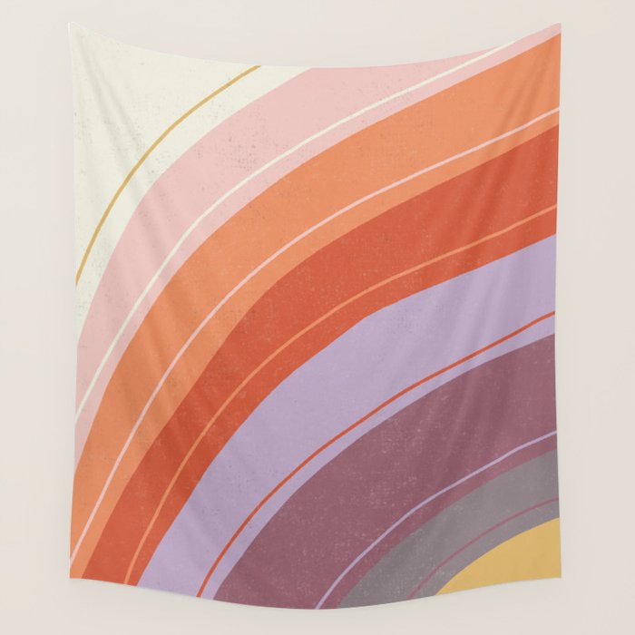 Gigiâs Rainbow Wall Tapestry Gallery Image 4