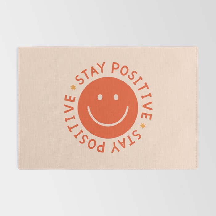 Stay Positive  Rug Gallery Image 2