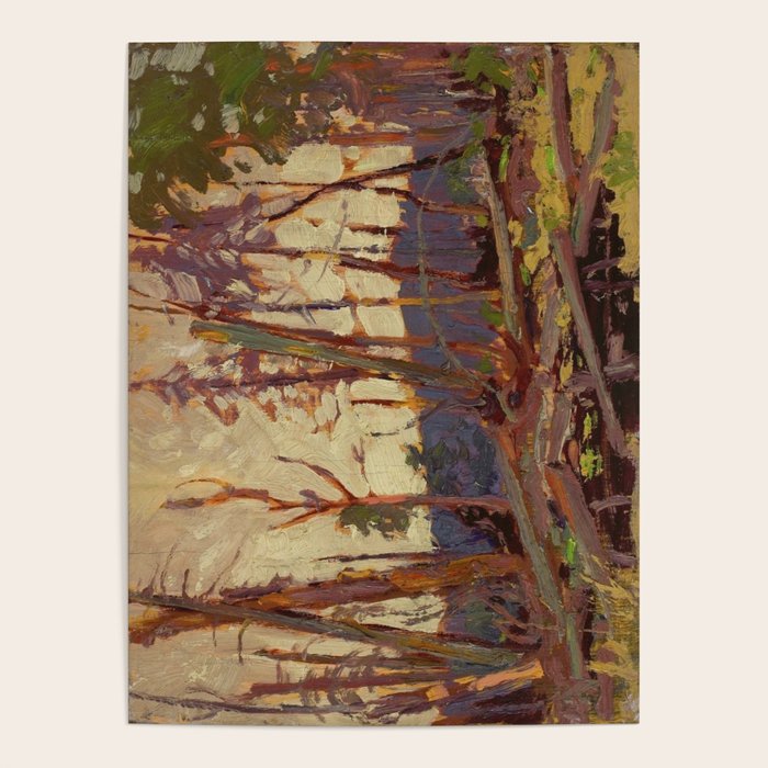 Tom Thomson Burnt Country, Evening 1914 Canadian Landscape Artist Poster Gallery Image 4