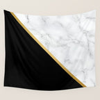Marble, Stone, Color Block, Minimalist Art Wall Tapestry Gallery Image 4