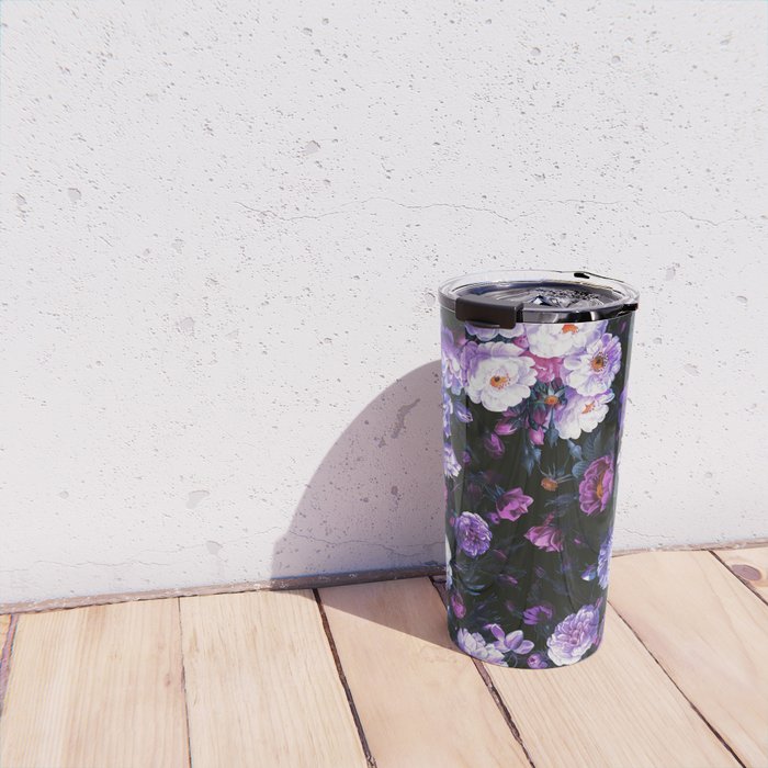 Rose Garden - Night III Travel Mug Gallery Image 4