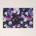 Rose Garden - Night III Welcome Mat Gallery Image 1