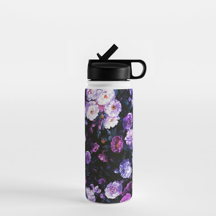 Rose Garden - Night III Water Bottle Gallery Image 1