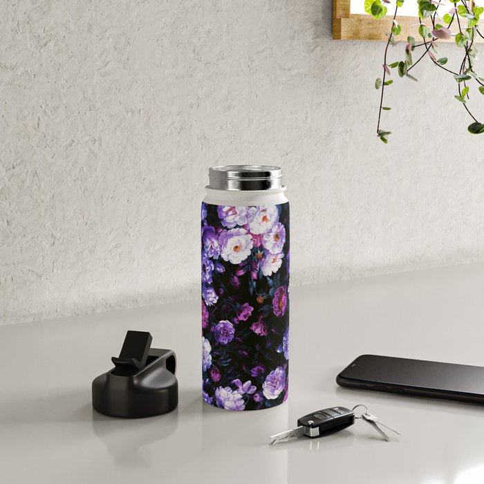 Rose Garden - Night III Water Bottle Gallery Image 4