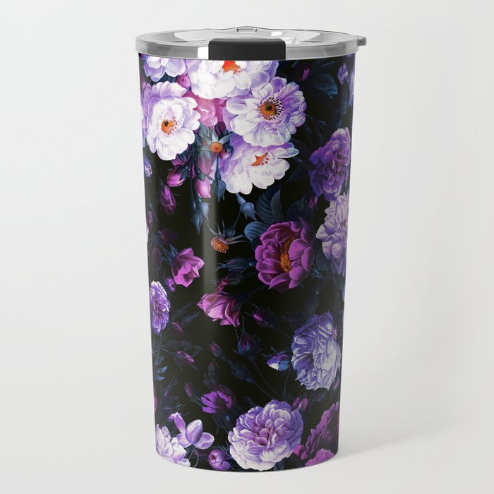 Rose Garden - Night III Travel Mug Gallery Image 1