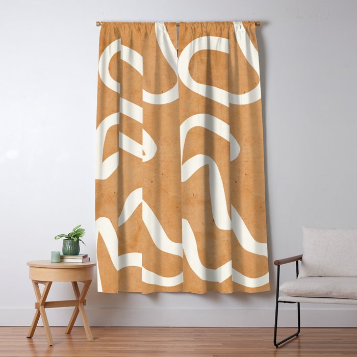 abstract minimal 31 Window Curtain Gallery Image 1