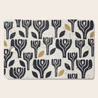 Scandinavian trees vintage structur Cutting Board Gallery Image 1
