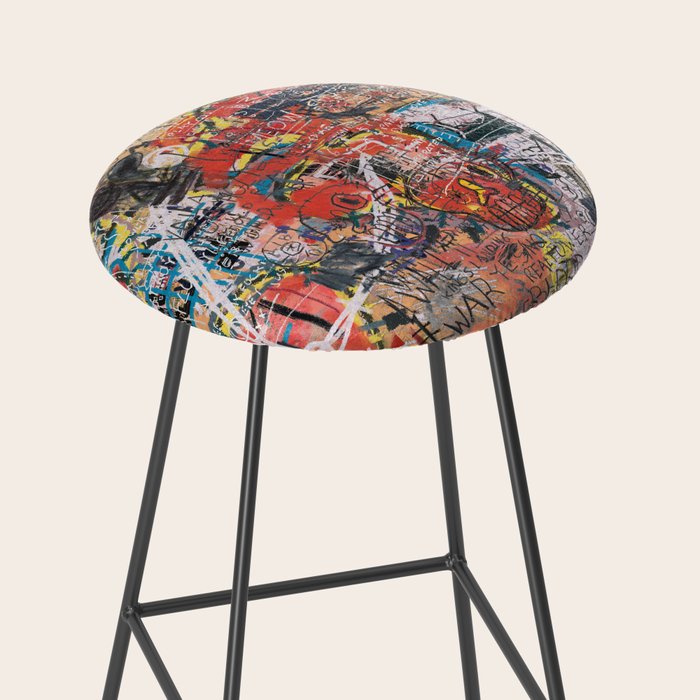 World Mapsqiuat Stool Gallery Image 2