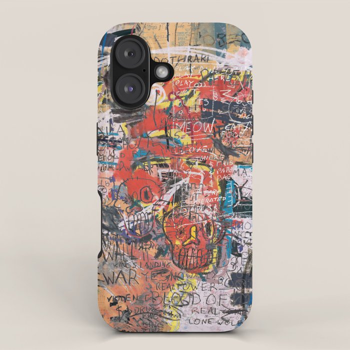 World Mapsqiuat iPhone Case Gallery Image 1