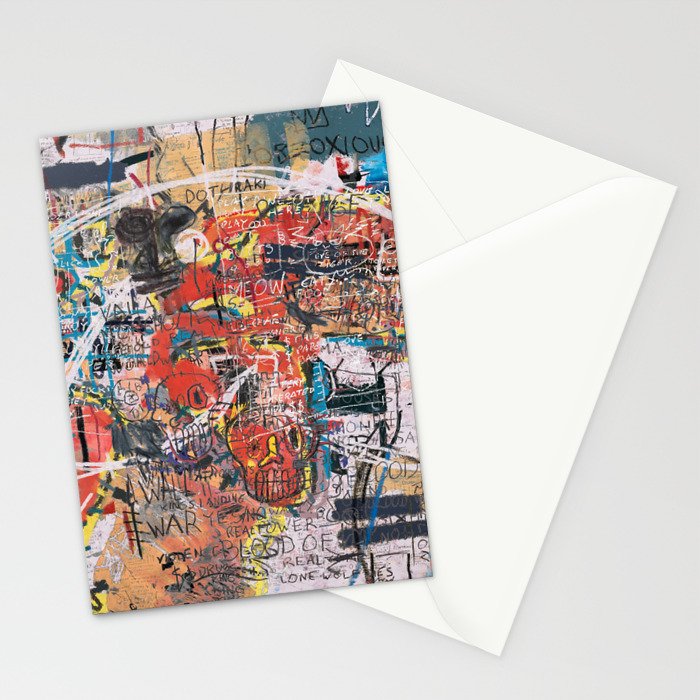 World Mapsqiuat Stationery Card Gallery Image 2