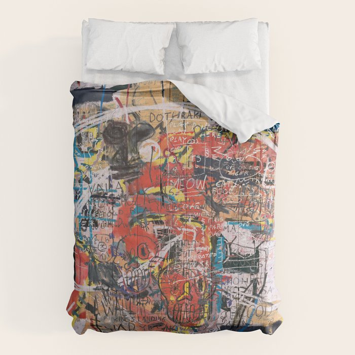 World Mapsqiuat Comforter Gallery Image 1