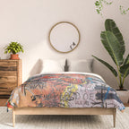 World Mapsqiuat Comforter Gallery Image 3