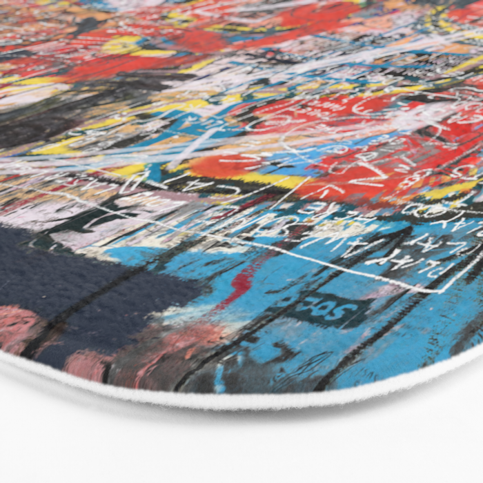 World Mapsqiuat Bath Mat Gallery Image 3