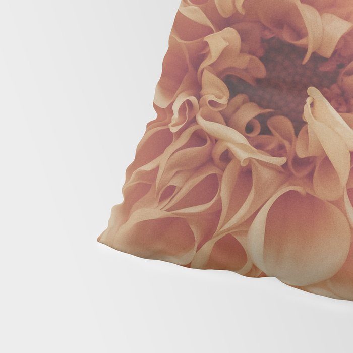 Oh Hello happy pink dahlia flower photograph Pillow Sham Gallery Image 4