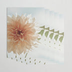 Oh Hello happy pink dahlia flower photograph Wrapping Paper Gallery Image 3