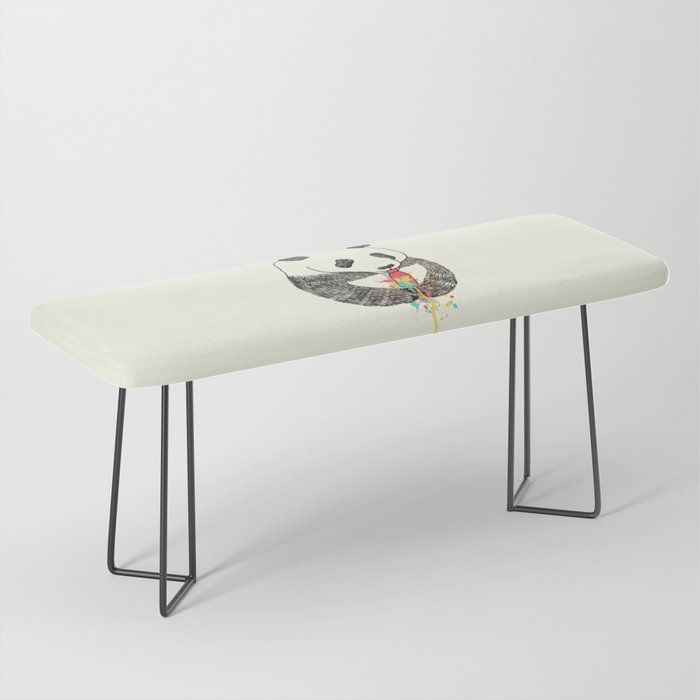 Panda Loves Ice Cream Bench Gallery Image 1
