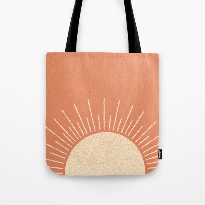 Sunrise pink Tote Bag Gallery Image 1