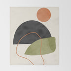 abstract minimal 64 Throw Blanket Gallery Image 2