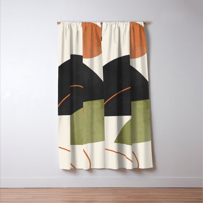 abstract minimal 64 Window Curtain Gallery Image 3