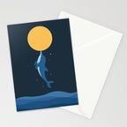 Kiss The Moon Stationery Card Gallery Image 2