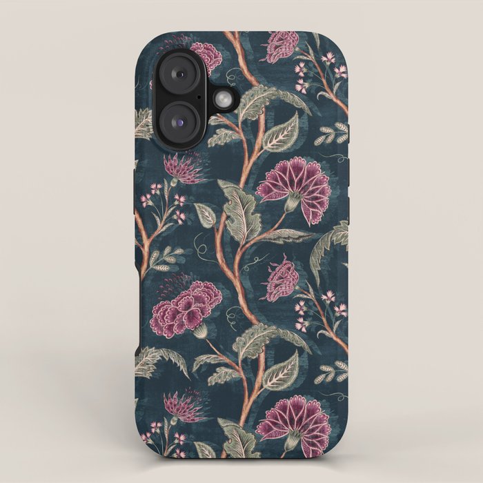 Indienne Vine - Midnight Velvet  iPhone Case Gallery Image 1