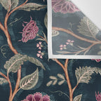 Indienne Vine - Midnight Velvet  Wall Tapestry Gallery Image 3