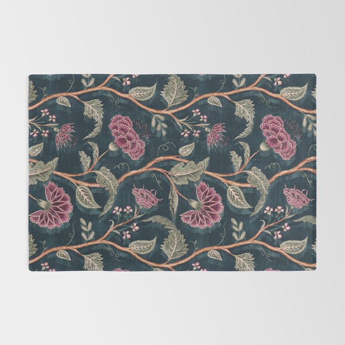 Indienne Vine - Midnight Velvet  Rug Gallery Image 2