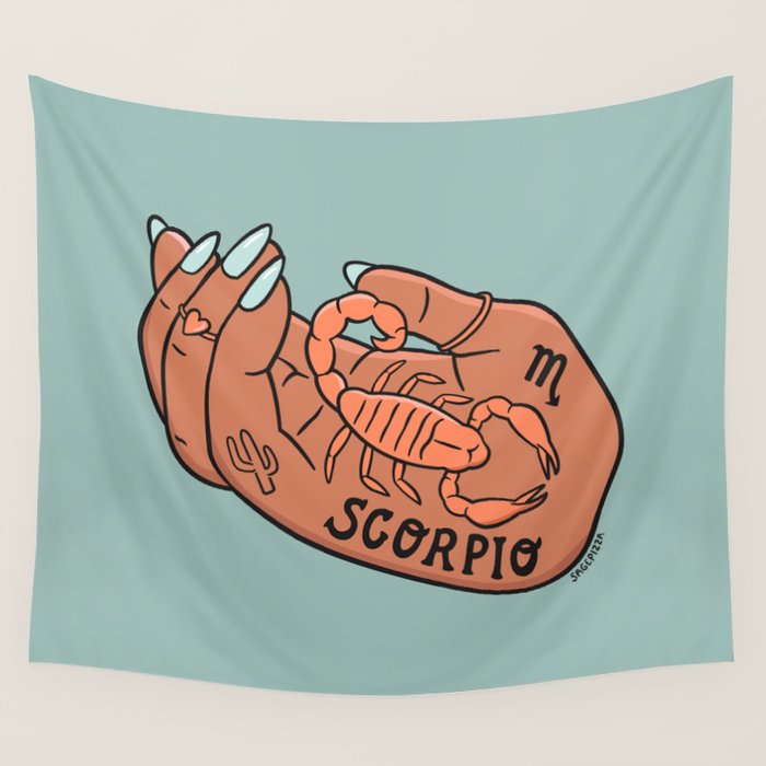 SCORPIO Wall Tapestry Gallery Image 4
