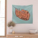 SCORPIO Wall Tapestry Gallery Image 2
