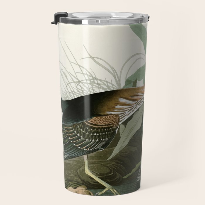 Green Heron - John James Audubon Birds of America Travel Mug Gallery Image 3