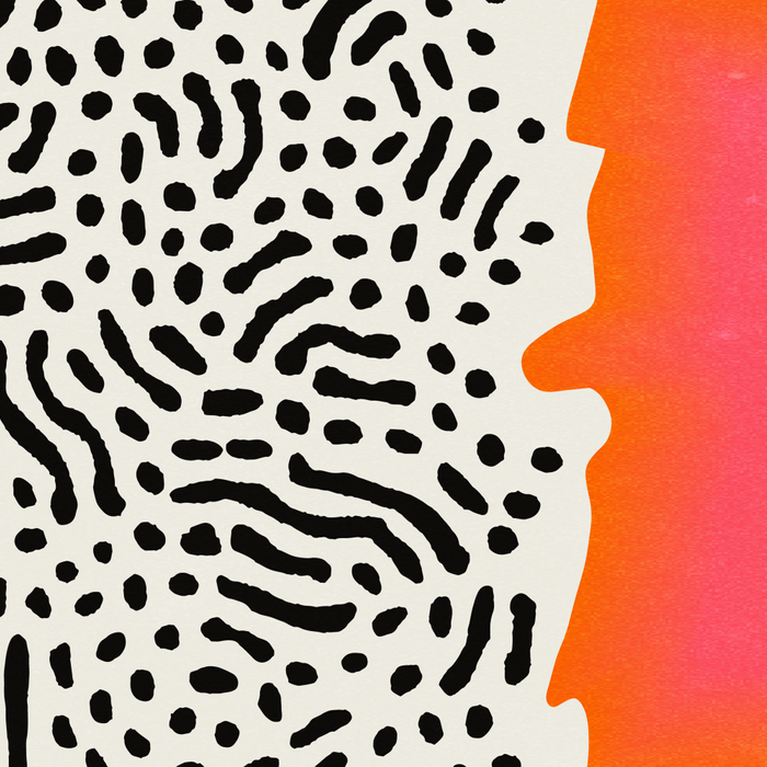 Sunset & Spots: Mid Century Abstraction Coffee Mug Gallery Image 2
