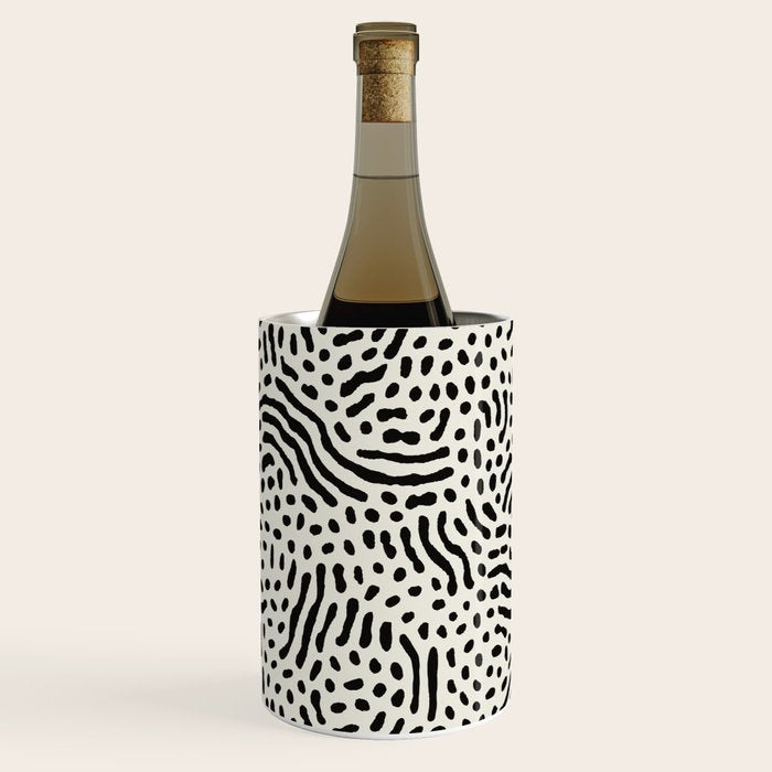 Sunset & Spots: Mid Century Abstraction Wine Chiller Gallery Image 2