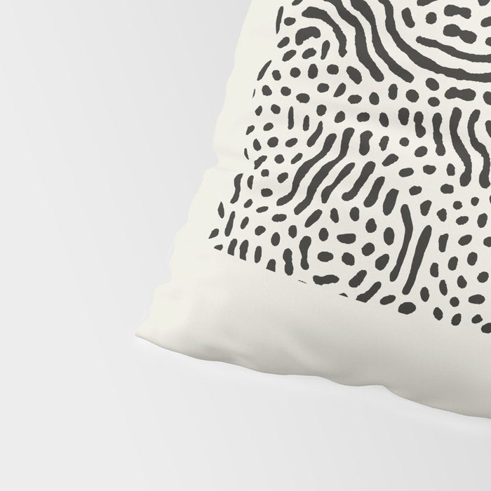 Sunset & Spots: Mid Century Abstraction Pillow Sham Gallery Image 4