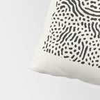 Sunset & Spots: Mid Century Abstraction Pillow Sham Gallery Image 4