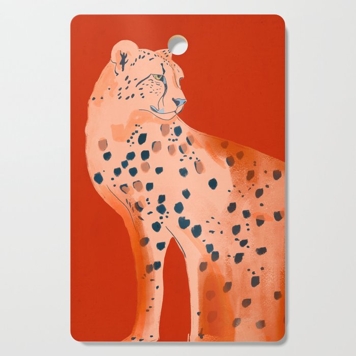 Cheetah 17 Cutting Board Gallery Image 1