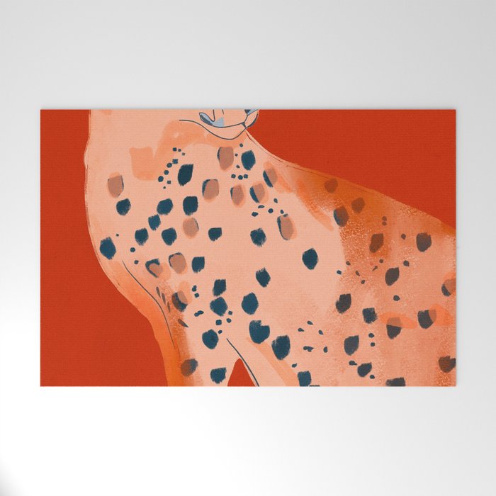 Cheetah 17 Welcome Mat Gallery Image 1