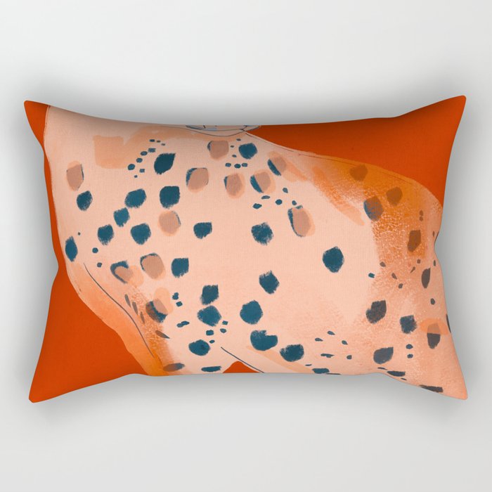 Cheetah 17 Rectangular Pillow Gallery Image 2