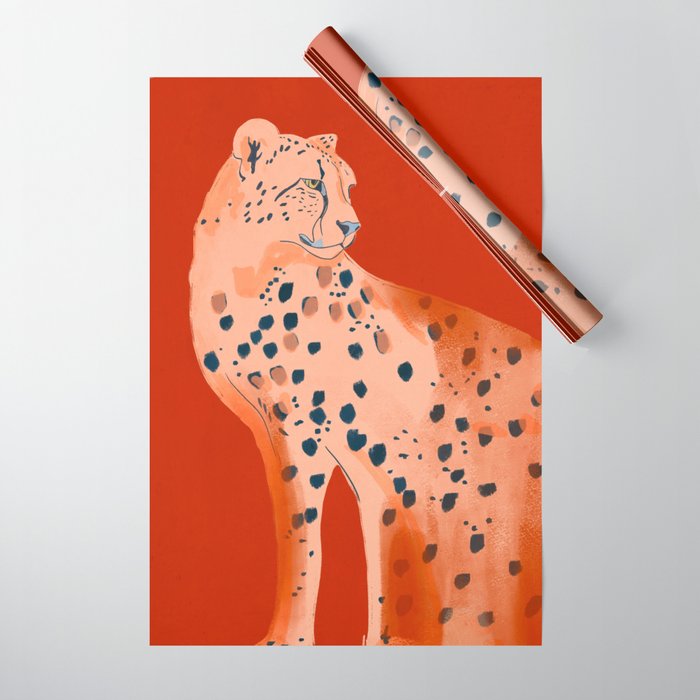 Cheetah 17 Wrapping Paper Gallery Image 1