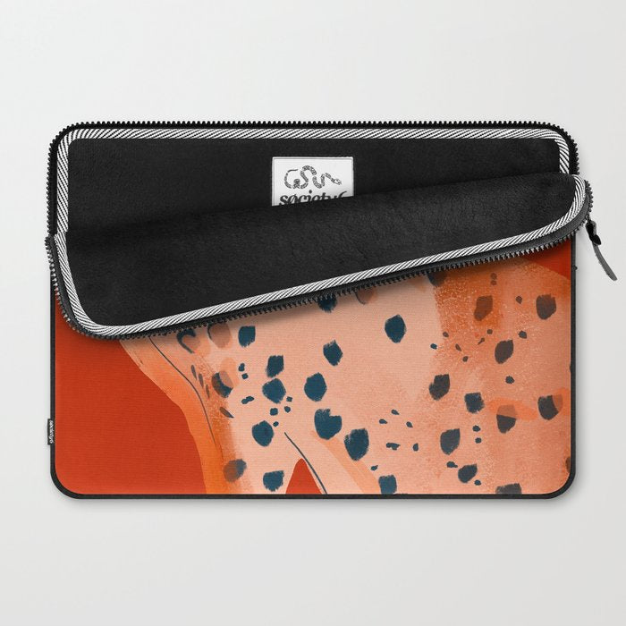 Cheetah 17 Laptop Sleeve Gallery Image 2