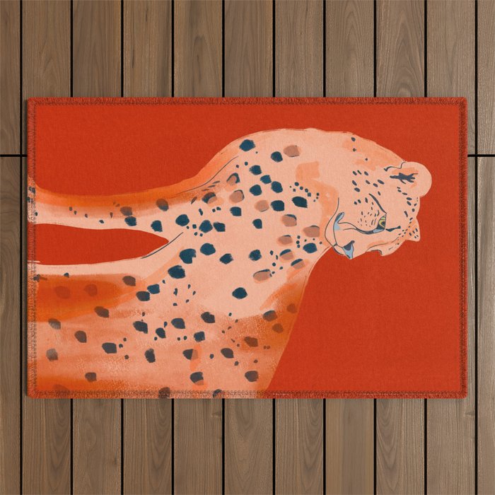 Cheetah 17 Outdoor Rug Gallery Image 1