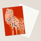 Cheetah 17 Stationery Card Gallery Image 2
