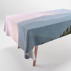 Smoky Mountain Pastel Sunset II Tablecloth Gallery Image 1
