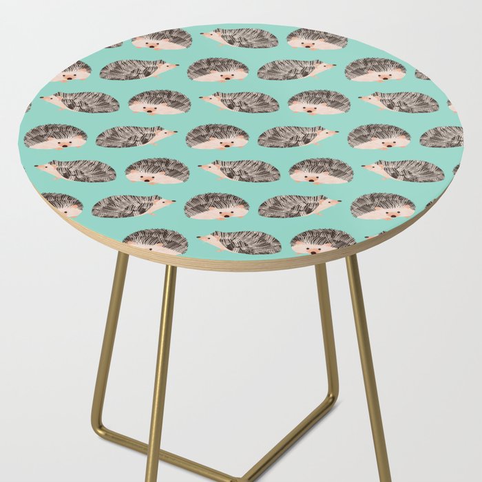Hedgehog Turquoise Side Table Gallery Image 2