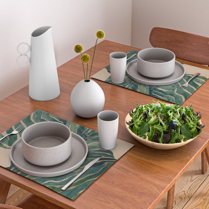 Figurative Illustration Woman Placemat Gallery Image 2