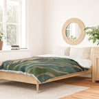 Figurative Illustration Woman Duvet Cover Gallery Image 2