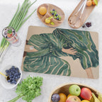 Figurative Illustration Woman Cutting Board Gallery Image 2